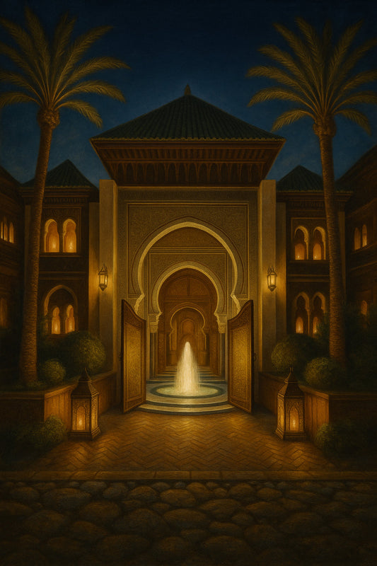 Midnight Tranquility Chateau Minimalist