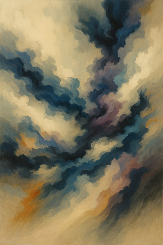 Indigo Sky Impressionist Aesthetic